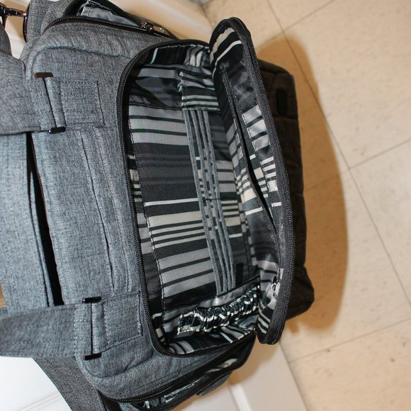 Ranger XL Overnight Tote Bag in Heather Grey, NWOT Tags - Picture 5 of 7